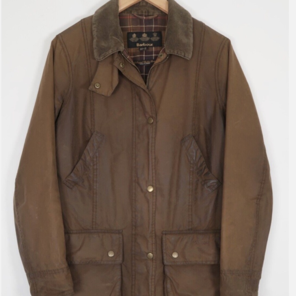 Barbour “Vintage Beadnell” Waxed Cotton Jacket